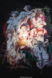 STEINS;GATE ラボメン 水墨画風 黒地カラーTシャツ※請選擇尺碼 ※不設寄送《25年8月預定》 4595056921097