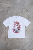 STEINS;GATE 牧瀬紅莉栖 水墨画風 白地カラーTシャツ※請選擇尺碼 ※不設寄送《25年8月預定》 4595056921172