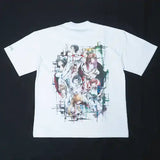 STEINS;GATE ラボメン 水墨画風 白地カラーTシャツ※請選擇尺碼 ※不設寄送《25年8月預定》 4595056921219
