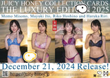 【18+】AVCジューシーハニー コレクションカード LUXURY EDITION 2025 御園もも 伊藤舞雪 星乃莉子 莉々はるか《25年1月預定》 4595318365171