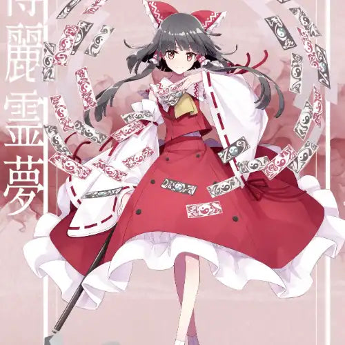 東方Project 博麗霊夢 桜庭友紀 B2タペストリー(掛布)※不設寄送《24年3月預定》 4595986281612