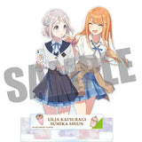 学園アイドルマスター ペアアクリルスタンドVol.1 葛城リーリヤ&紫雲清夏(亞加力立牌)※不設寄送《25年3月預定》 4902273211229