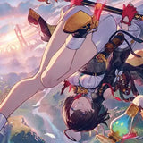 ユミアのアトリエ -追憶の錬金術士と幻創の地- デスクマット メインビジュアルB(橡膠枱墊)※不設寄送《25年4月預定》 4902273212820