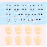 創彩少女庭園 カスタマイズフェイス&デカールセット Vol.9 らぐほのえりかデザイン 小鳥遊暦用A(此商品只包含面部部份)※不設寄送《25年11月預定》 日版 全數$95 / ※不設寄送 / 25年7月21日