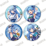 【再販】この素晴らしい世界に祝福を! 誕生祭2023 缶バッジ4個セット アクア(襟章)※不設寄送《26年3月預定》 日版 全數$128 / ※不設寄送 / 25年11月24日