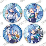 この素晴らしい世界に祝福を! 誕生祭2023 缶バッジ4個セット アクア(襟章)(原盒4個入)※不設寄送《23年8月預定》 4935228899722