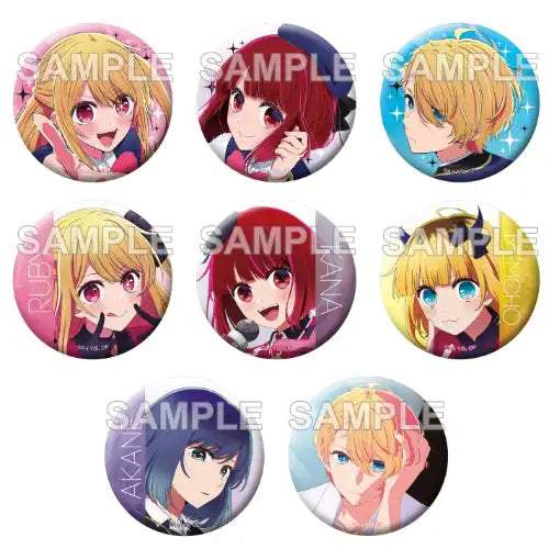 【推しの子】 缶バッジ+ The Second(襟章)(全套8個入)※不設寄送《24年7月預定》 4942330187692