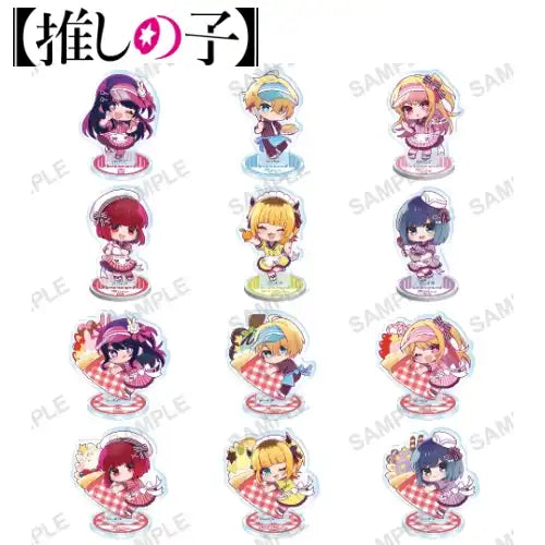 【推しの子】 トレーディングミニキャラアクリルスタンドフィギュア クレープVer.(亞加力立牌)(全套12個入)※不設寄送《24年5月預定》 4942330232460