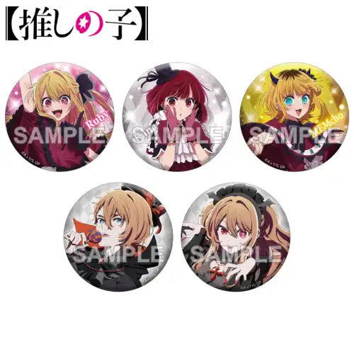 【推しの子】 缶バッジ+ The 3rd(襟章)(全套5個入)※不設寄送《24年6月預定》 4942330239476