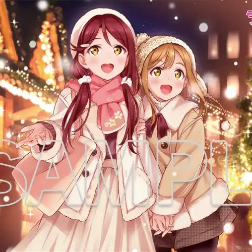 ラブライブ!サンシャイン!! B2タペストリー Aqours 梨子&花丸(掛布)※不設寄送《24年5月預定》 4942330239865