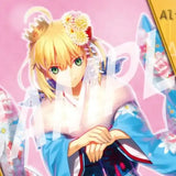 劇場版 Fate/stay night [Heaven's Feel] ラバープレイマット セイバー 着物Ver.(橡膠枱墊)※不設寄送《25年1月預定》 4942330240144