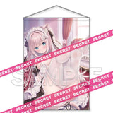 【18+】しばいぬにき描き下ろし ねこみみメイドさんぬぎぬぎX-RATEDタペストリー(掛布)※不設寄送《24年7月預定》 4942330262504