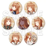 狼と香辛料 トレーディング 缶バッジ Ver.電撃文庫リニューアルカバー(襟章)(全套7個入)※不設寄送《24年7月預定》 4942330265017