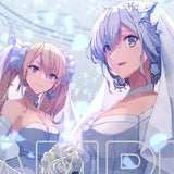 魔王学院の不適合者 -史上最強の魔王の始祖、転生して子孫たちの学校へ通う- キャラファイングラフ ミーシャ&サーシャ ウェディングVer.(複製原画)※不設寄送《25年3月預定》 4942330316337