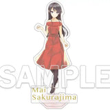 電撃文庫 青春ブタ野郎シリーズ 10周年記念アクリルフィギュア Ver.レッドドレス(亞加力立牌)※不設寄送《25年4月預定》 4942330342763