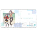 電撃文庫 青春ブタ野郎シリーズ 10周年記念デスクマット 桜島麻衣&ランドセルガール(橡膠枱墊)※不設寄送《25年4月預定》 4942330342824