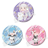 Re:ゼロから始める異世界生活 ミニキャラ きらきら缶バッジセット Winter Ver.(襟章)※不設寄送《25年6月預定》 4942330391105