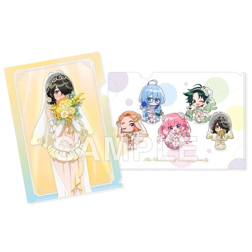 紫雲寺家の子供たち クリアファイルセット ことの&ミニキャラ集合 ウェディングビキニVer.(文件夾)(售價為兩套共4個)※不設寄送《25年12月預定》 日版 全數$128 / ※不設寄送 / 25年10月13日