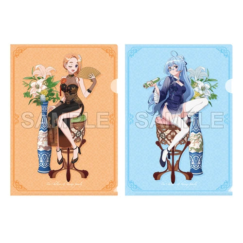 紫雲寺家の子供たち クリアファイルセット 万里&清葉 チャイナVer.(文件夾)(售價為兩套共4個)※不設寄送《25年12月預定》 日版 全數$128 / ※不設寄送 / 25年10月13日