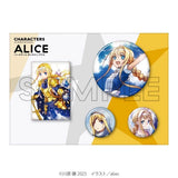abec/BUNBUN 20th Exhibition CHARACTERS 缶バッジセット ソードアート・オンライン アリス(襟章)※不設寄送《26年3月預定》 日版 全數$138 / ※不設寄送 / 26年1月2日