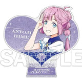ラブライブ!蓮ノ空女学院スクールアイドルクラブ ハート型ラメ入りアクリルスタンド Ver.365Days 安養寺姫芽(亞加力立牌)※不設寄送《25年9月預定》 4942330410653