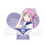 ラブライブ!蓮ノ空女学院スクールアイドルクラブ ハート型ラメ入りアクリルスタンド Ver.365Days 安養寺姫芽(亞加力立牌)※不設寄送《25年9月預定》 4942330410653