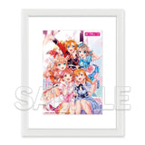 ラブライブ!シリーズ A5キャラファイングラフ 穂乃果&曜&歩夢&かのん&花帆(複製原画)※不設寄送《25年6月預定》 4942330412992