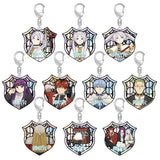 【再販】葬送のフリーレン オーロラ風キーホルダー ステンドグラスデザイン(全套10個入)※不設寄送《24年3月預定》 4947864039523