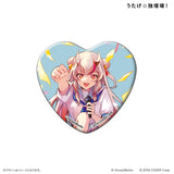 hololive×HoneyWorks ハート型缶バッジ(襟章)(全套11個入)※不設寄送《24年9月預定》 4947864067793