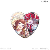 hololive×HoneyWorks ハート型缶バッジ(襟章)(全套11個入)※不設寄送《24年9月預定》 4947864067793