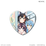 hololive×HoneyWorks ハート型缶バッジ(襟章)(全套11個入)※不設寄送《24年9月預定》 4947864067793