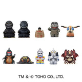 【再販】ゴジラ ソフビパペットマスコット2(原盒10個入)※不設寄送《24年5月預定》 4970381645663-1