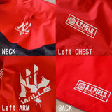 エヴァンゲリオン A.T.FIELD レインジャケット レッド※請選擇尺碼 ※不設寄送《24年3月預定》 4986321014215