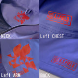 エヴァンゲリオン A.T.FIELD レインジャケット パープル※請選擇尺碼 ※不設寄送《24年3月預定》 4986321014277