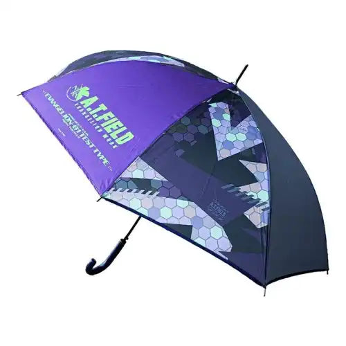 エヴァンゲリオン A.T.FIELD 65cm ジャンプ傘 パープル Fサイズ※不設寄送《24年3月預定》 4986321016752