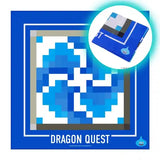 ドラゴンクエスト ドットフィールドハンカチ たびのとびらにスライムがあらわれた!(手帕)※不設寄送《24年3月預定》 4988601260923