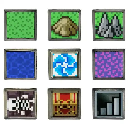 ドラゴンクエスト ドットフィールドピンバッジ(徽章)(原盒9個入)※不設寄送《24年3月預定》 4988601261050