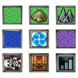 ドラゴンクエスト ドットフィールドピンバッジ(徽章)(原盒9個入)※不設寄送《24年3月預定》 4988601261050