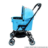 DRAGON QUEST PETs ペットカート スライム コムペット ミリミリ キャリー(寵物手推車)※不設寄送《25年9月預定》 4988601270502