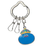 【再販】ドラゴンクエスト スマイルスライム メタルキーリング キングスライム(鎖匙扣)※不設寄送《25年6月預定》 4988601271424