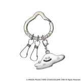 【再販】ドラゴンクエスト スマイルスライム メタルキーリング はぐれメタル(鎖匙扣)※不設寄送《25年6月預定》 4988601271455