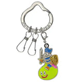 【再販】ドラゴンクエスト スマイルスライム メタルキーリング スライムナイト(鎖匙扣)※不設寄送《25年6月預定》 4988601271479