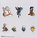 UNDERTALE×FINAL FANTASY ステッカーセット(貼紙)※不設寄送《27年1月預定》 日版 全數$158 / ※不設寄送 / 26年10月9日