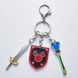 【再販】キングダムハーツ メタルキーホルダー ソードオブドリーム/ロッドオブドリーム/ガードオブドリーム※不設寄送《24年9月預定》 4988601372220