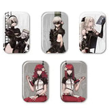 NieR:Automata カンバッジセット 書物(襟章)(全套5個入)※不設寄送《25年6月預定》 4988601388399