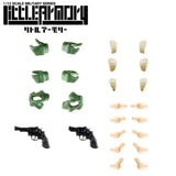 LittleArmory LAOP15 創彩少女庭園用タクティカルグローブ2 リボルバーセット(グリーン)(此商品不包含人形部份)※不設寄送《23年12月預定》 4543736326748