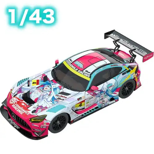 1/43 初音ミク GTプロジェクト グッドスマイル 初音ミク AMG 2024 開幕戦Ver.※不設寄送《24年12月預定》 4580590190511