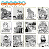 【再販】ゆるキャン△ トレーディングミニ色紙 原作版 Vol.2(原盒12個入)※不設寄送《24年5月預定》 4589691200044-2