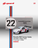 Porsche RSR Carrera Turbo No.22 2nd 24H Le Mans 1974 ※不設寄送《26年9月預定》 行版 全數$168 / ※不設寄送 / 26年5月29日