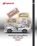 Porsche 911 Carrera RSR 2.8 No.78 Le Mans 1973 ※不設寄送《26年9月預定》 行版 全數$168 / ※不設寄送 / 26年5月29日